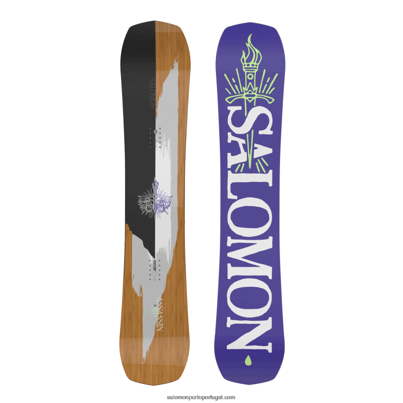 Salomon parque masculino e snowboard freestyle - assassino 04D6V8577 l47017100