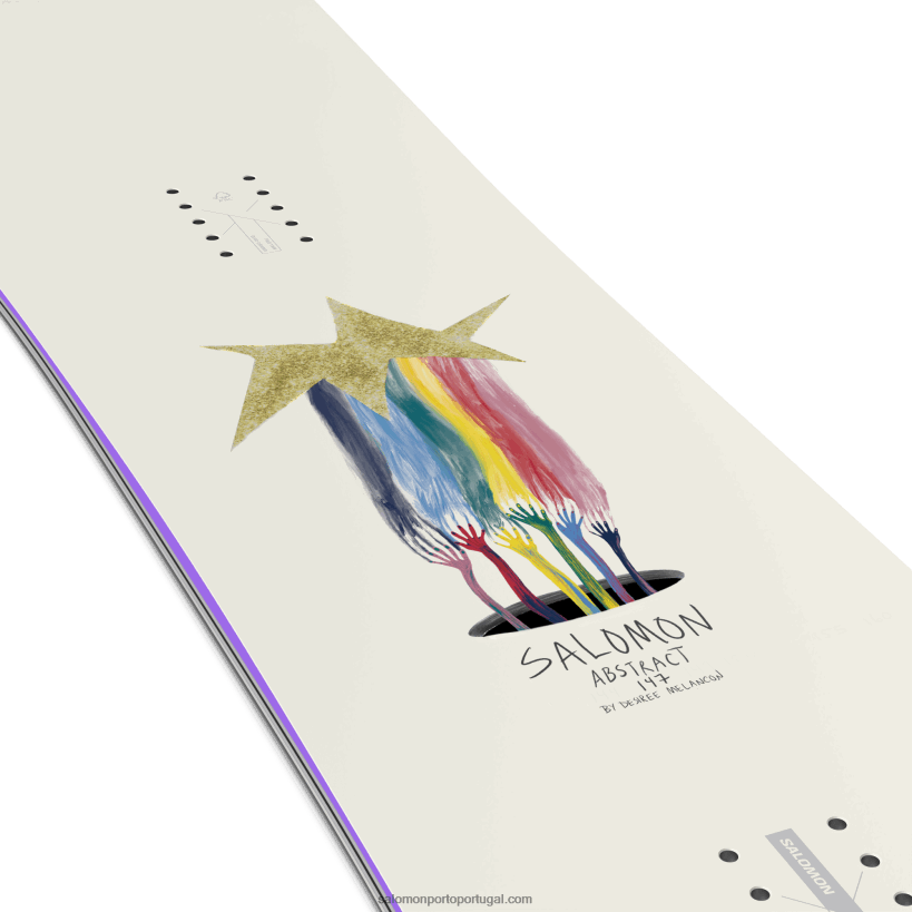 Salomon snowboard masculino - abstrato 04D6V8578 l47018100