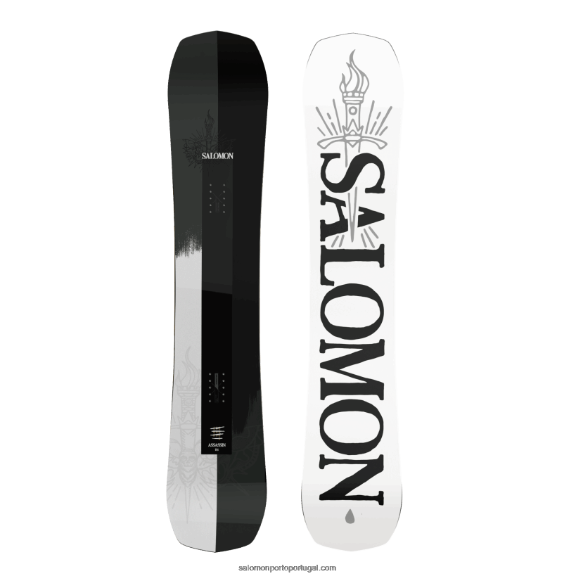 Salomon snowboard park & ​​freestyle masculino - assassino pro 04D6V8575 l47017200