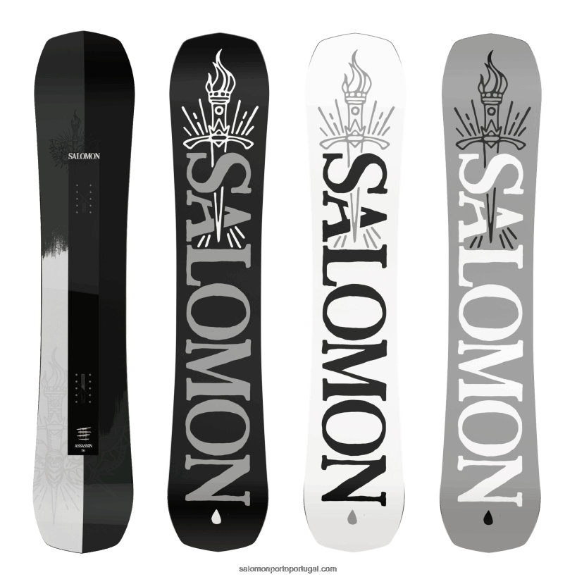 Salomon snowboard park & ​​freestyle masculino - assassino pro 04D6V8575 l47017200