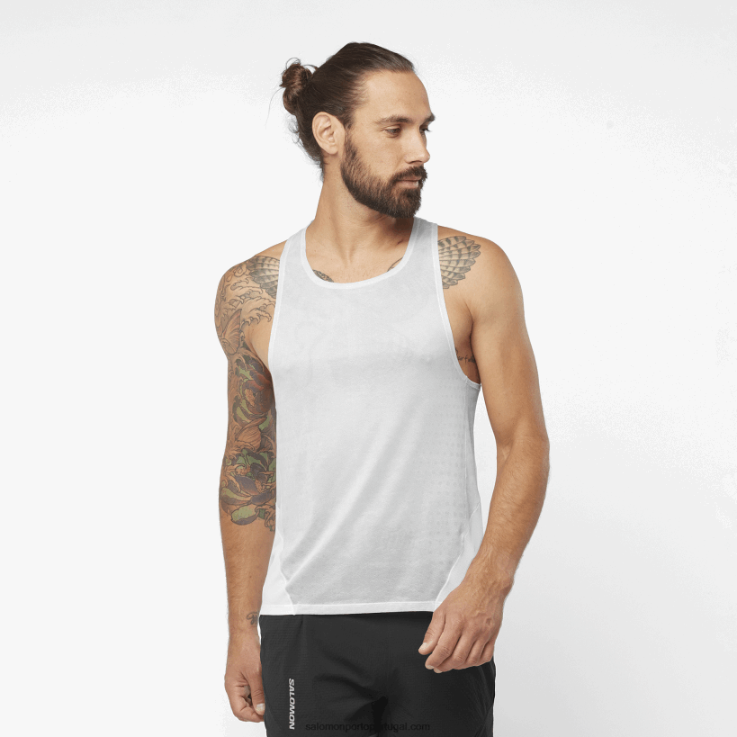 Salomon tanque masculino - sense aero 04D6V81194 cogumelo branco/ostra
