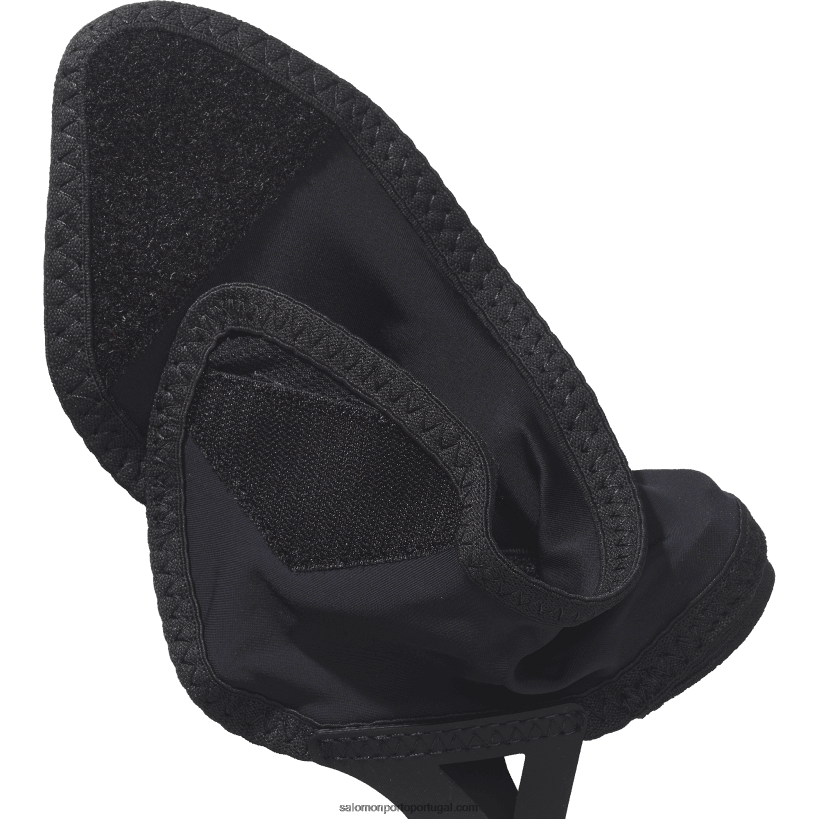 Salomon acessórios femininos - polainas de trilha baixa 04D6V8793 preto