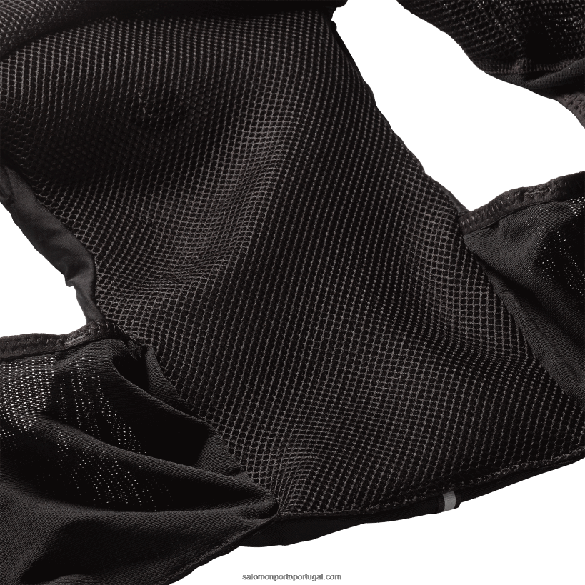 Salomon colete de corrida feminino com frascos inclusos - adv skin 5 04D6V8972 preto/ébano
