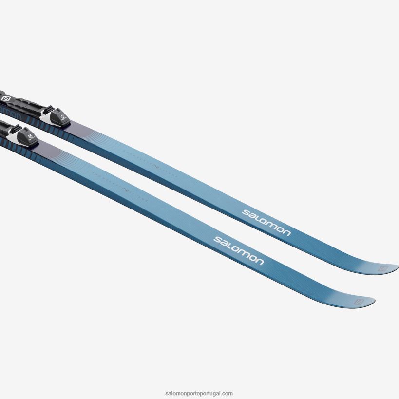 Salomon pacote de esqui nórdico clássico feminino - snowscape 7 vitane (e prolink auto) 04D6V81334 l409352pm+