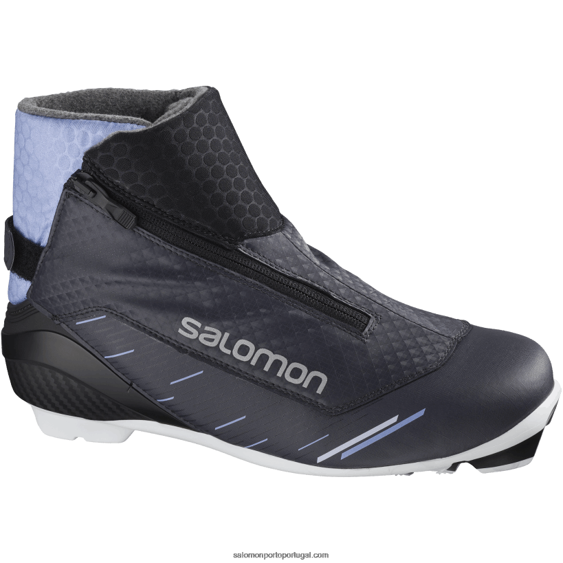 Salomon bota nórdica clássica feminina - rc9 vitane 04D6V81338 ébano/azul kentucky