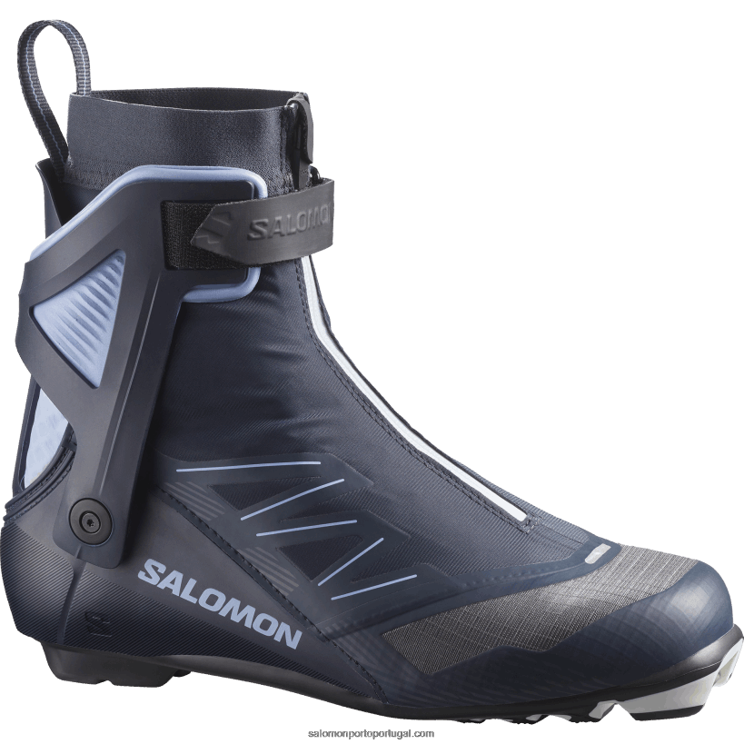 Salomon bota nórdica de patinação feminina - rs8 vitane 04D6V81336 marinho escuro/ébano/azul kentucky