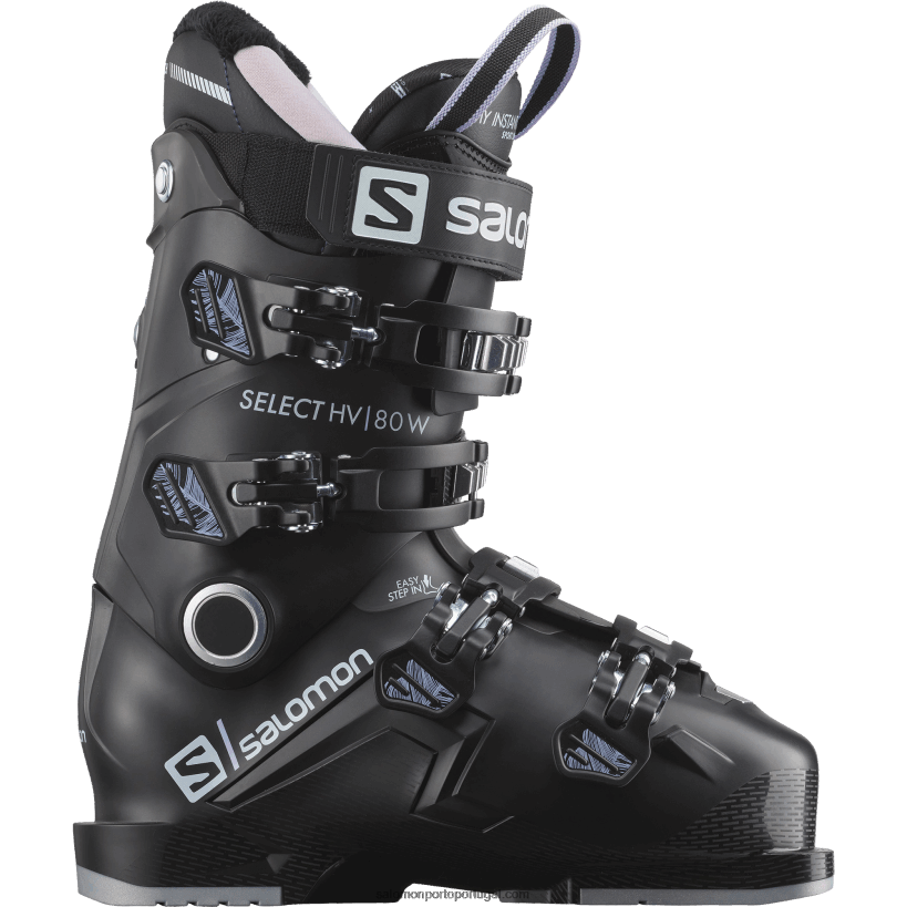 Salomon botas femininas de pista - select hv 80 04D6V81290 preto/lavanda/belluga