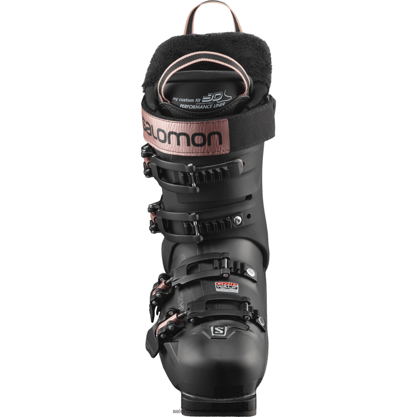Salomon esquis de pista femininos - s/pro mv 90 04D6V81032 preto/ouro rosa/belluga
