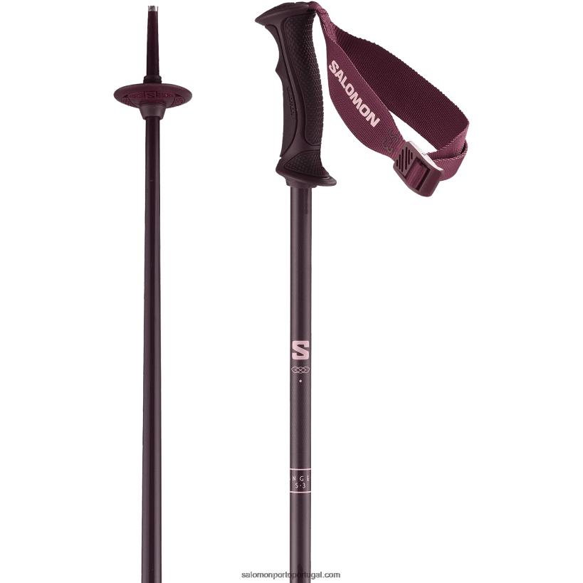 Salomon bastões alpinos femininos - angel s3 04D6V81291 Figo