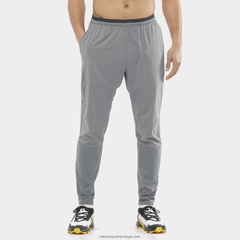 Salomon calças femininas - cross run 04D6V8947 sombra tranquila