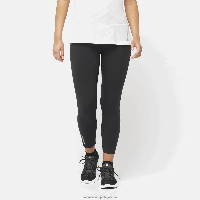 Salomon collants de mulher - cross multi 23 04D6V81166 preto profundo
