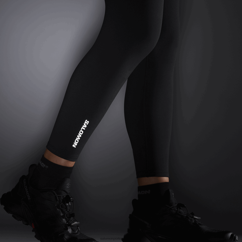 Salomon collants de mulher - cross multi 23 04D6V81166 preto profundo