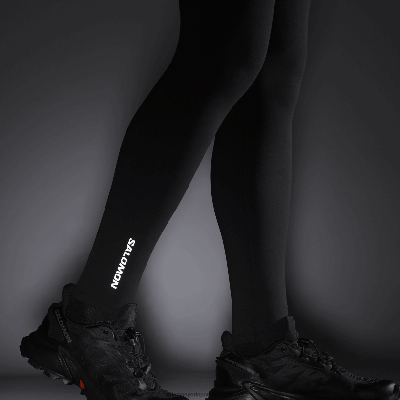 Salomon meias femininas - cross multi 28 04D6V81167 preto profundo