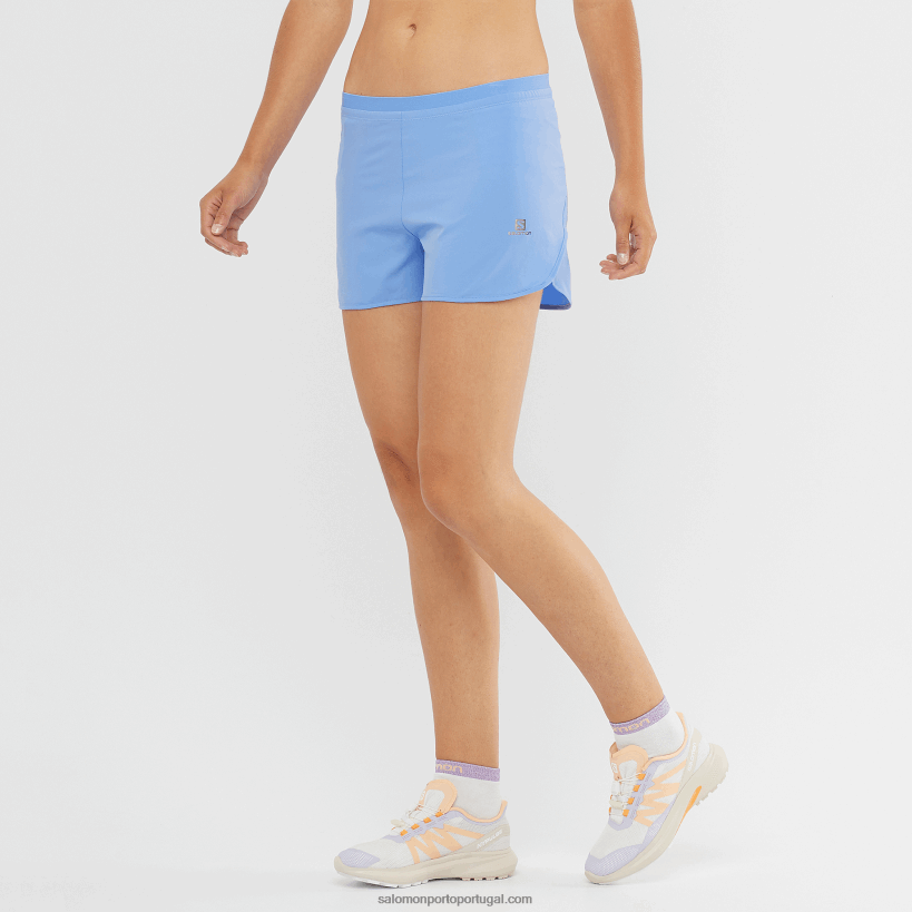 Salomon calções de mulher - cruz 3 04D6V81192 provence