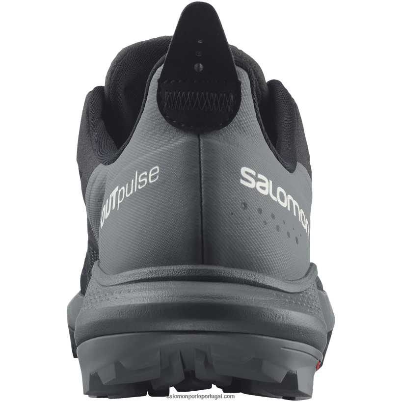 Salomon sapatos de caminhada femininos - outpulse gore-tex 04D6V81123 preto/tempestade/gelo de baunilha