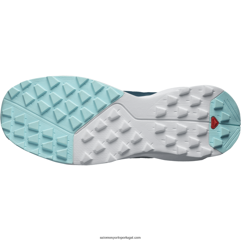 Salomon sapatos de caminhada femininos - patrulha 04D6V81125 legião azul/branco/yucca