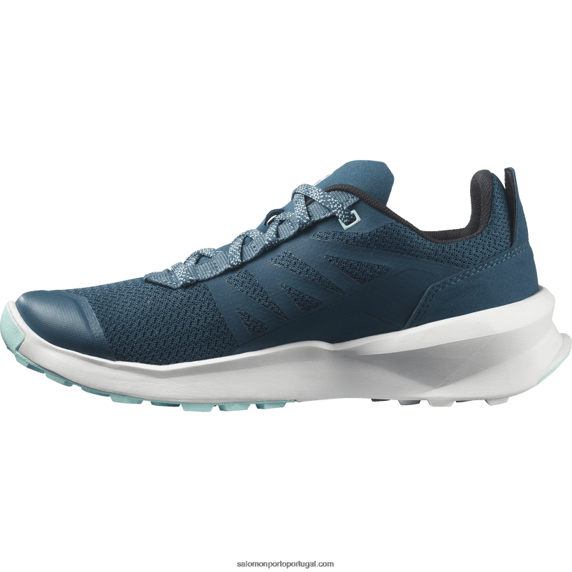 Salomon sapatos de caminhada femininos - patrulha 04D6V81125 legião azul/branco/yucca