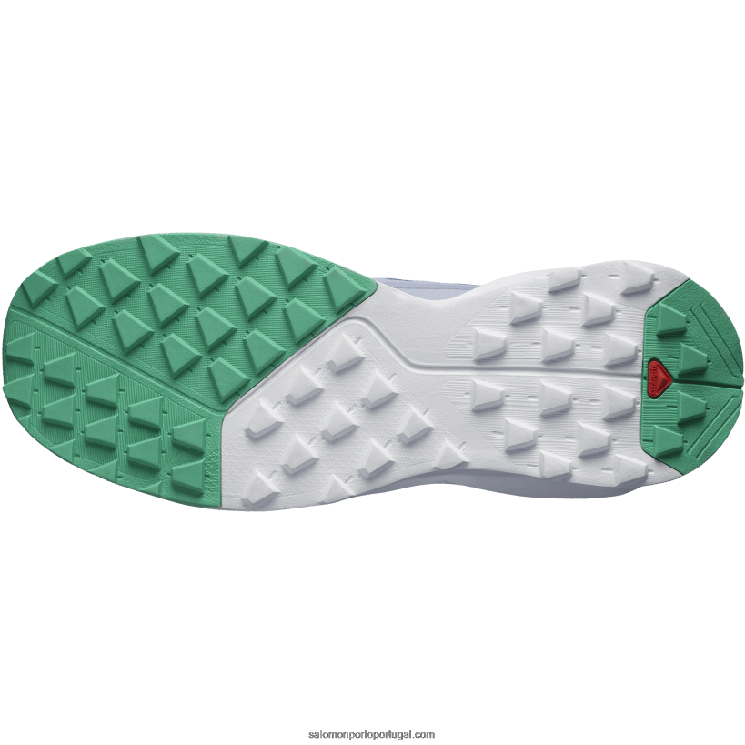 Salomon sapatos de caminhada femininos - patrulha 04D6V81127 manhã de veludo/azul zen/folha de menta