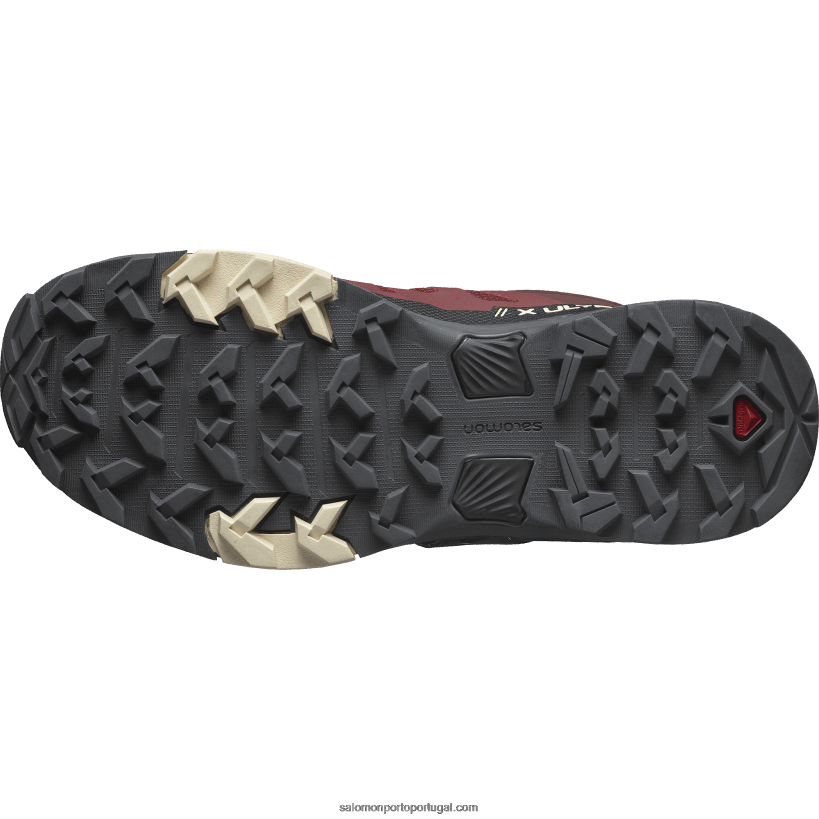 Salomon sapatos de caminhada femininos - x ultra 4 gore-tex 04D6V81140 Marrom garança/preto/areia branqueada