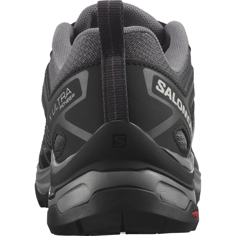 Salomon sapatos de caminhada femininos - x ultra pioneiro aero 04D6V81120 imã/preto/paisagem lunar