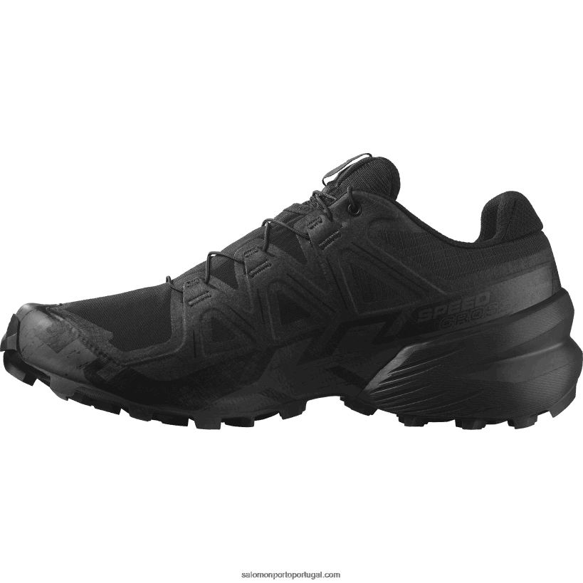Salomon Tênis de corrida feminino - Speedcross 6 Forces 04D6V8804 preto/fantasma