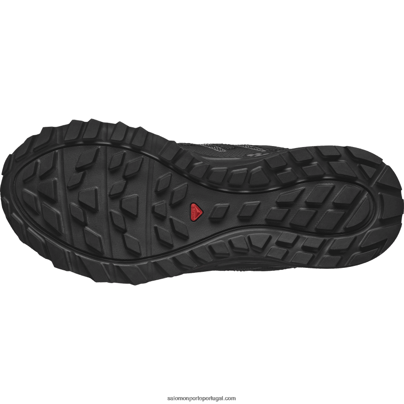 Salomon tênis de corrida feminino - andar 04D6V81546 gatinho preto/ameixa/gaivota