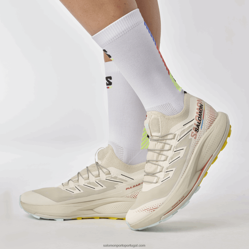 Salomon tênis de corrida feminino - pulsar trail pro 2 04D6V81494 dia chuvoso/molho quente/frésia