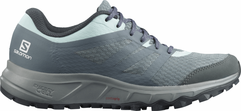 Salomon tênis de corrida feminino - trailster 2 04D6V81547 chumbo/tempestade/manhã gelado