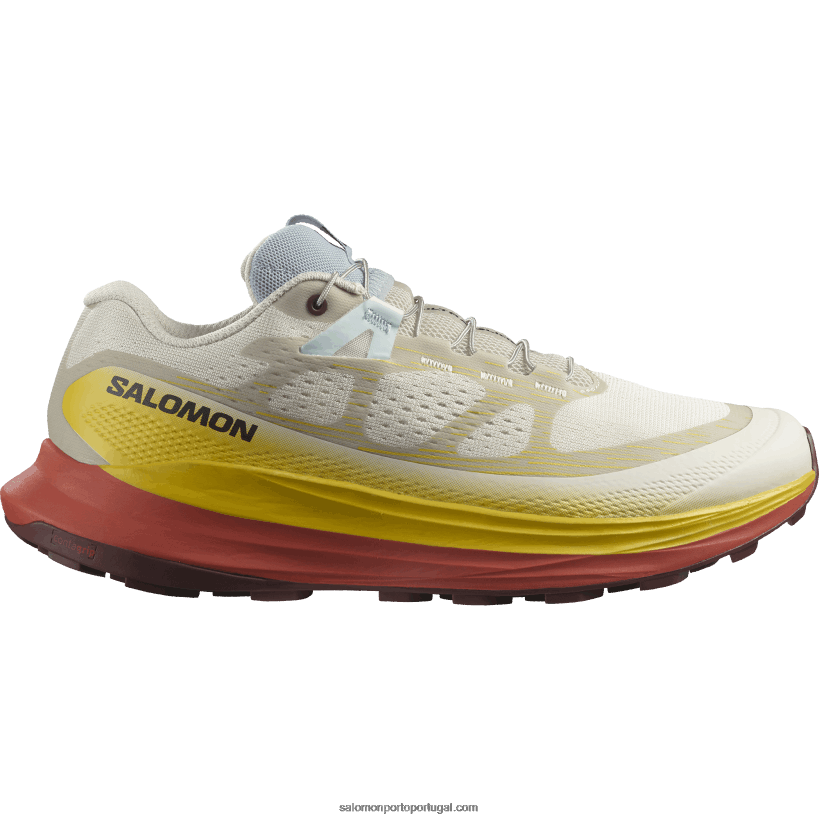 Salomon tênis de corrida feminino - ultra glide 2 04D6V81491 dia chuvoso/frésia/molho picante