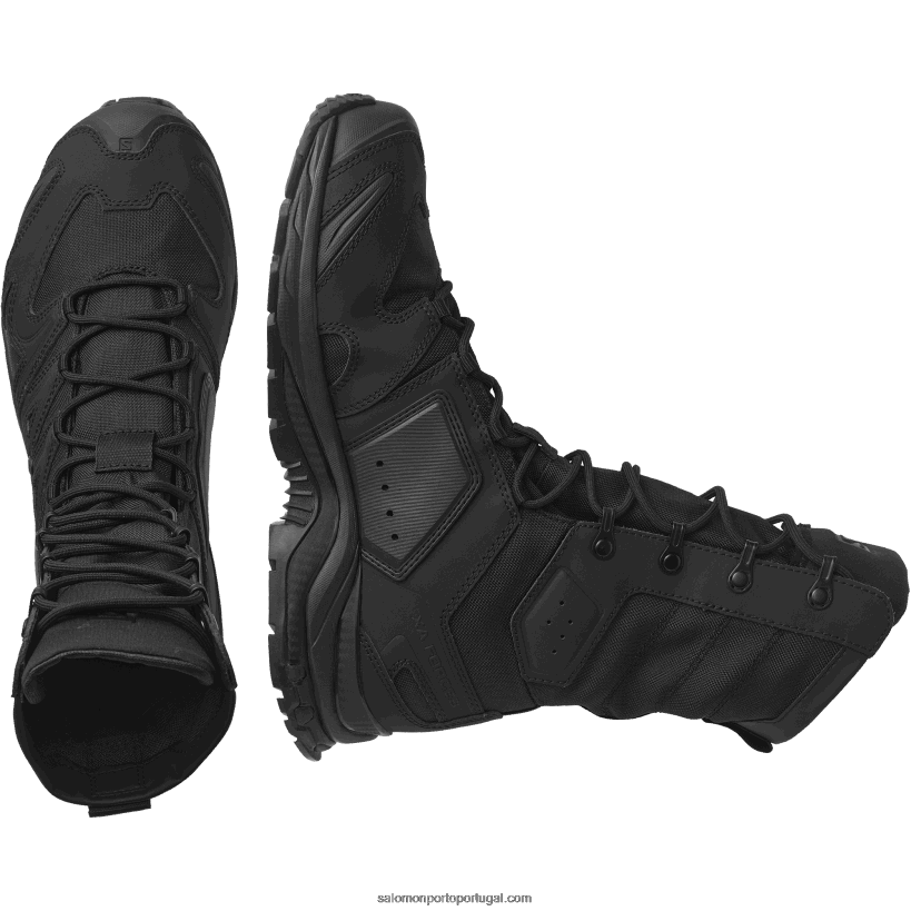 Salomon sapatos de força femininos - selva de forças xa 04D6V8813 preto