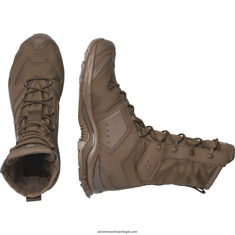 Salomon sapatos de força femininos - selva de forças xa 04D6V8815 terra marrom