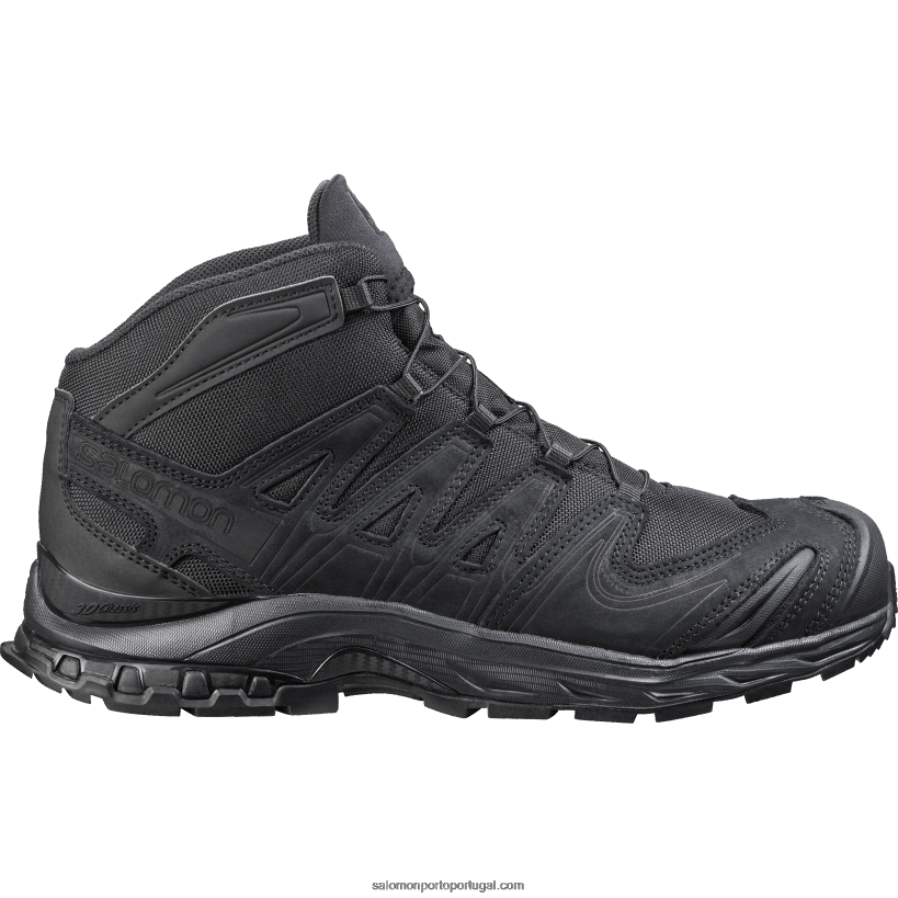 Salomon sapatos de força femininos - xa force mid en 04D6V8827 preto