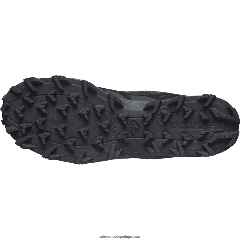 Salomon sapatos de forças femininas - ataque de velocidade 2 04D6V8802 lobo/preto