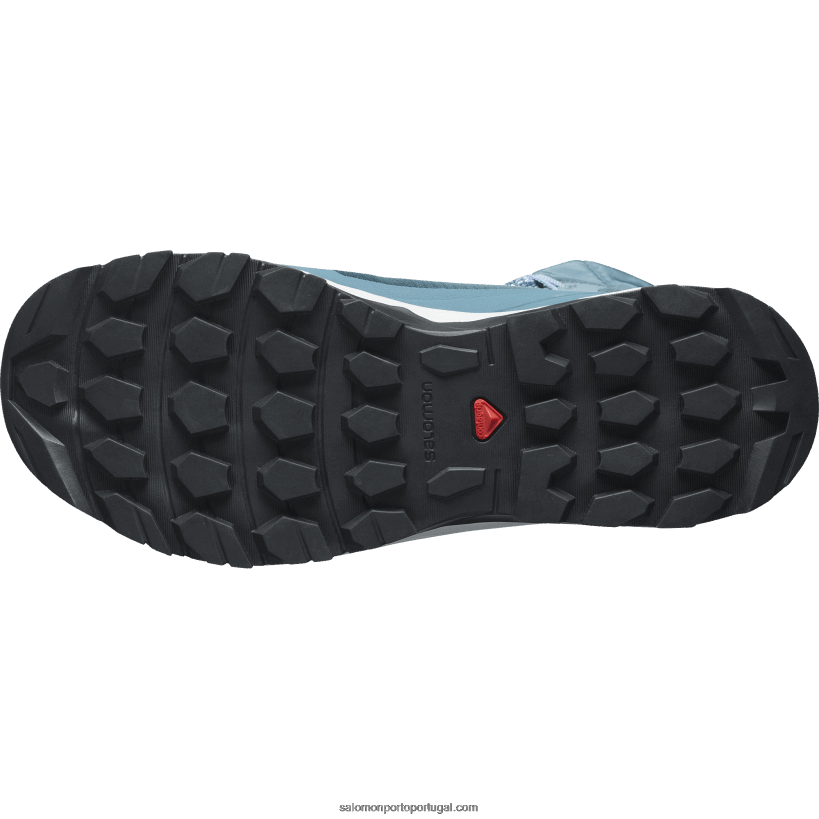 Salomon pó vaya feminino ts cswp 04D6V8784 bluestone/real azul/preto