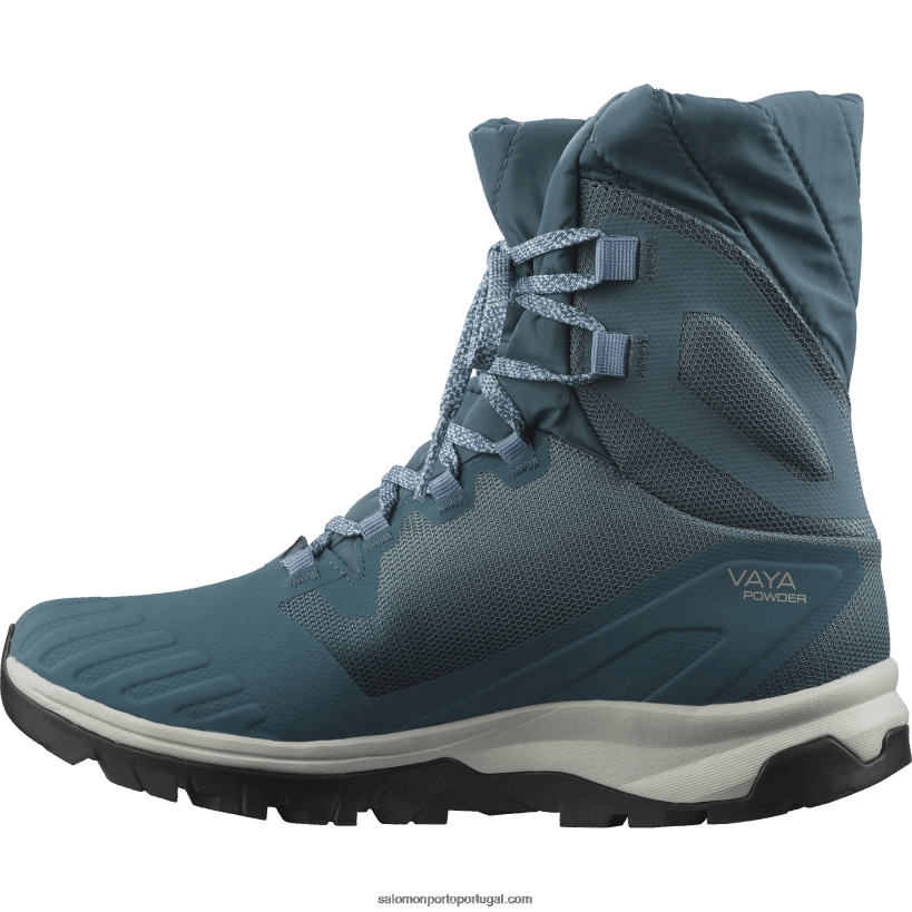 Salomon pó vaya feminino ts cswp 04D6V8784 bluestone/real azul/preto