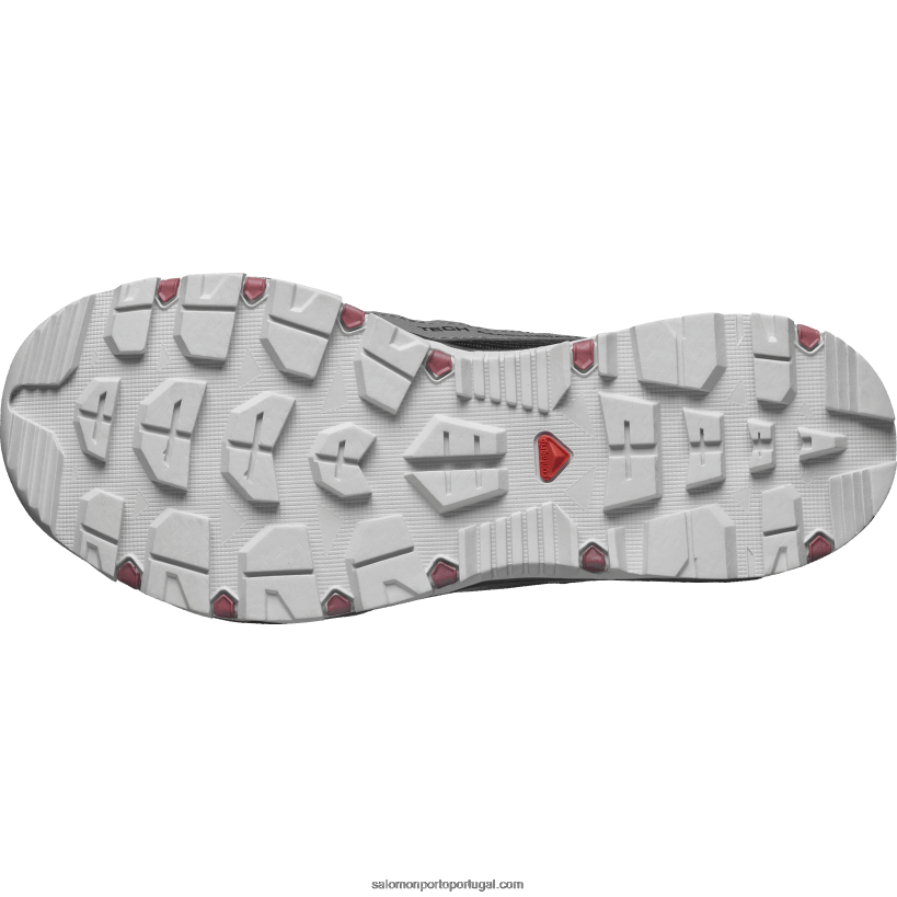 Salomon sapatos aquáticos femininos - techamphibian 5 04D6V8788 estanho/preto/gengibre selvagem