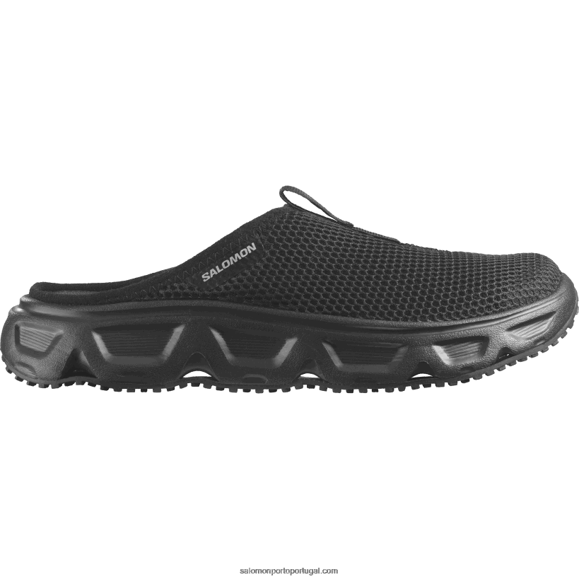 Salomon sapatos de recuperação femininos - reelax slide 6.0 04D6V81549 preto/liga