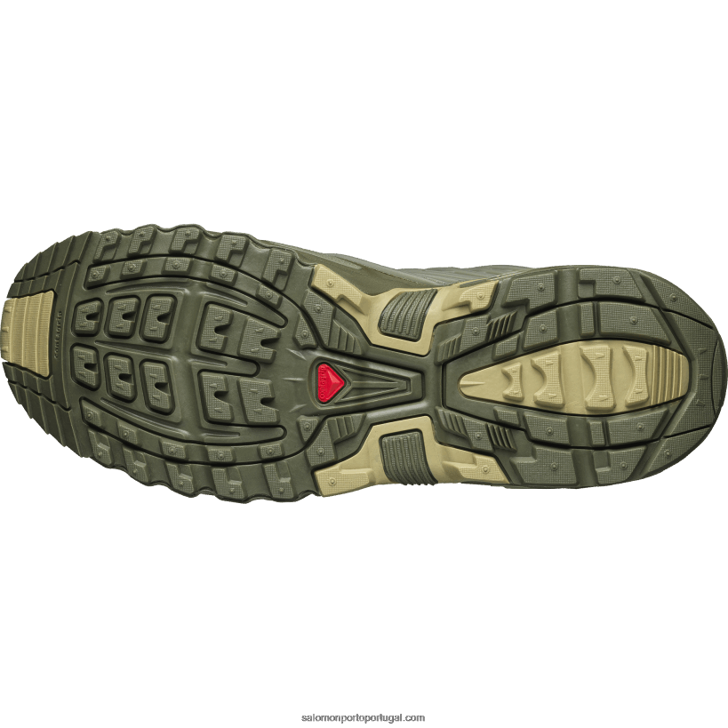 Salomon sapatos esportivos femininos - acs pro 04D6V8759 verde acinzentado/verde líquen profundo/noite oliva