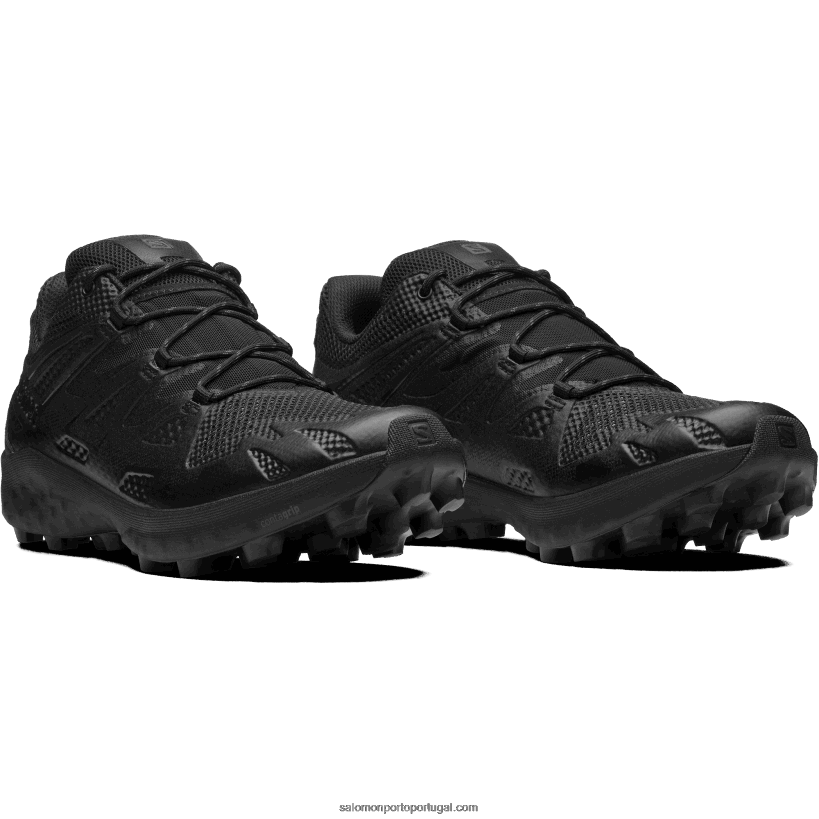 Salomon sapatos esportivos femininos - cross advanced 04D6V8769 preto