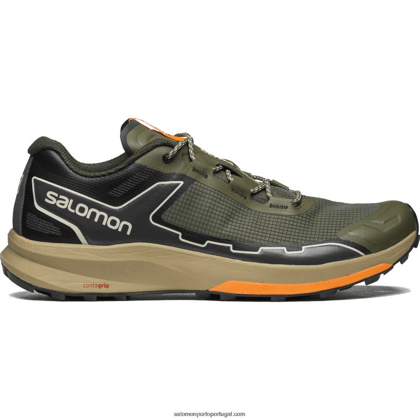 Salomon sapatos esportivos femininos - ultra raid 04D6V8778 oliveira noite/turfa/pinheiro ponderosa