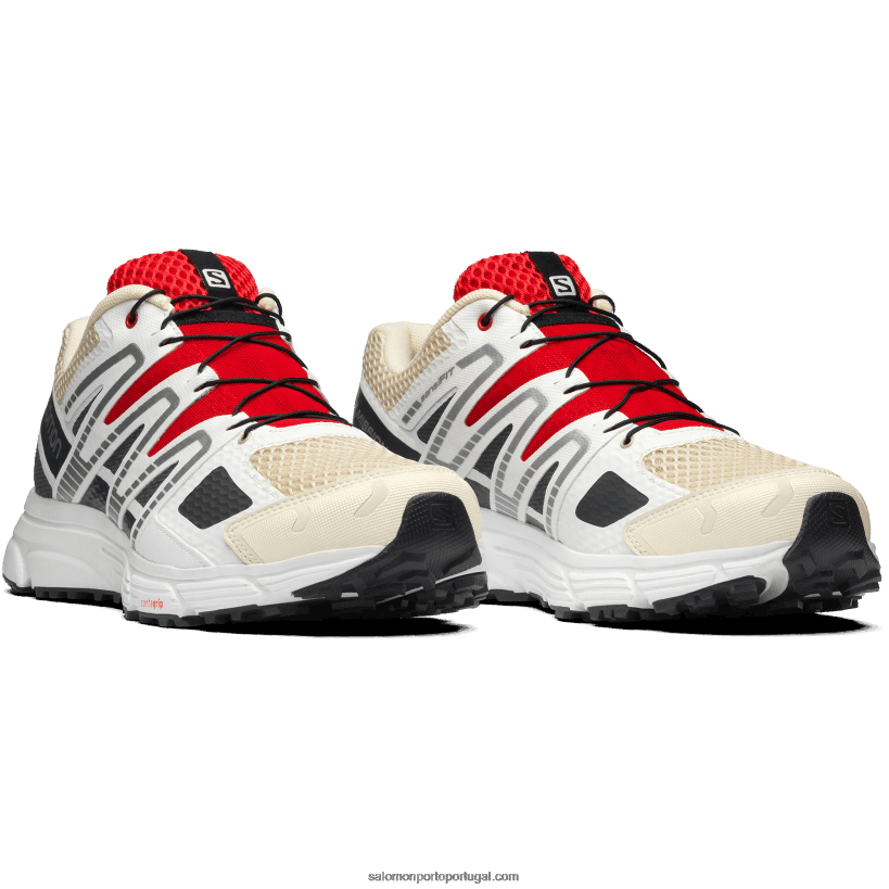 Salomon sapatos esportivos femininos - x-mission 4 04D6V8780 gelo de baunilha/ébano/goji berry
