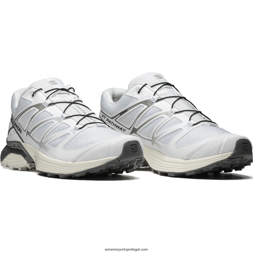 Salomon sapatos esportivos femininos - xt-pathway 04D6V8766 branco/baunilha gelo/estanho