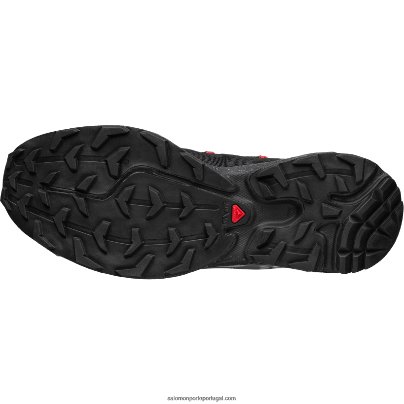 Salomon sapatos esportivos femininos - xt-rush 04D6V8774 tomate cereja/preto