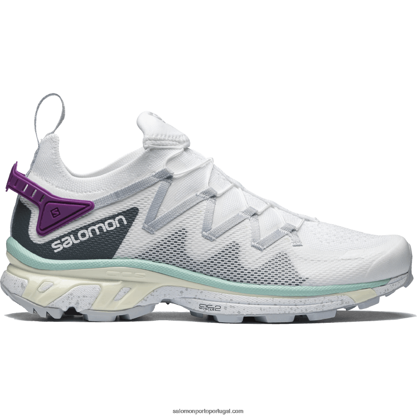 Salomon sapatos esportivos femininos - xt-rush 04D6V8775 branco/azul pérola/yucca