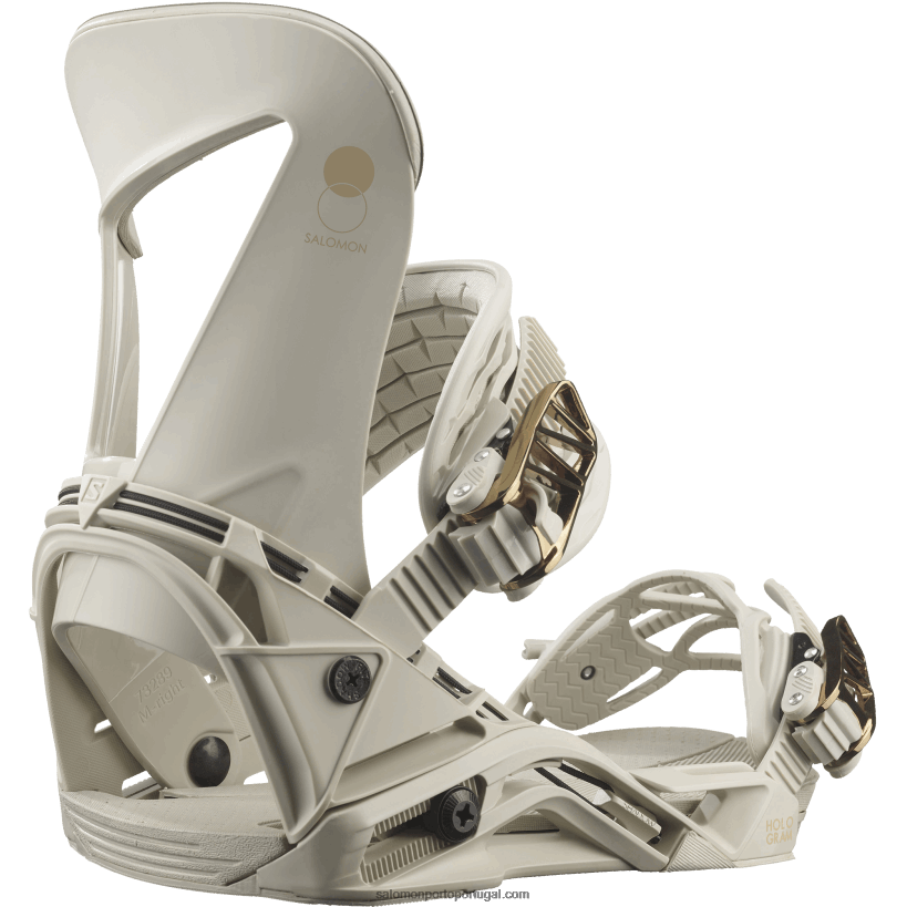 Salomon fixações de snowboard femininas - holograma 04D6V81423 dia chuvoso