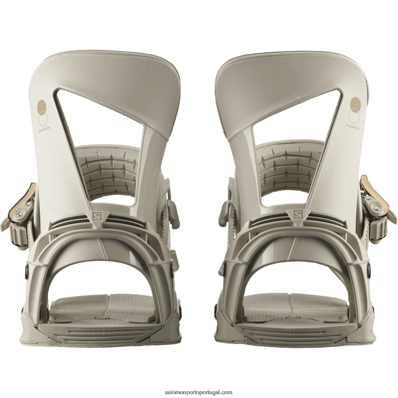 Salomon fixações de snowboard femininas - holograma 04D6V81423 dia chuvoso
