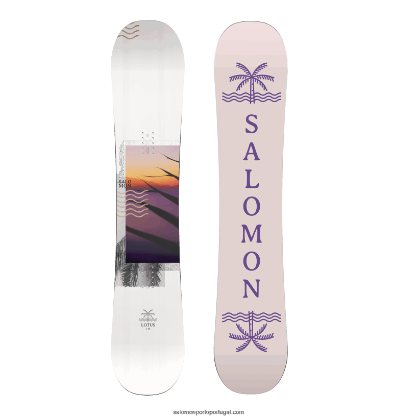 Salomon snowboard all-mountain feminino - lotus 04D6V81309 l47018600