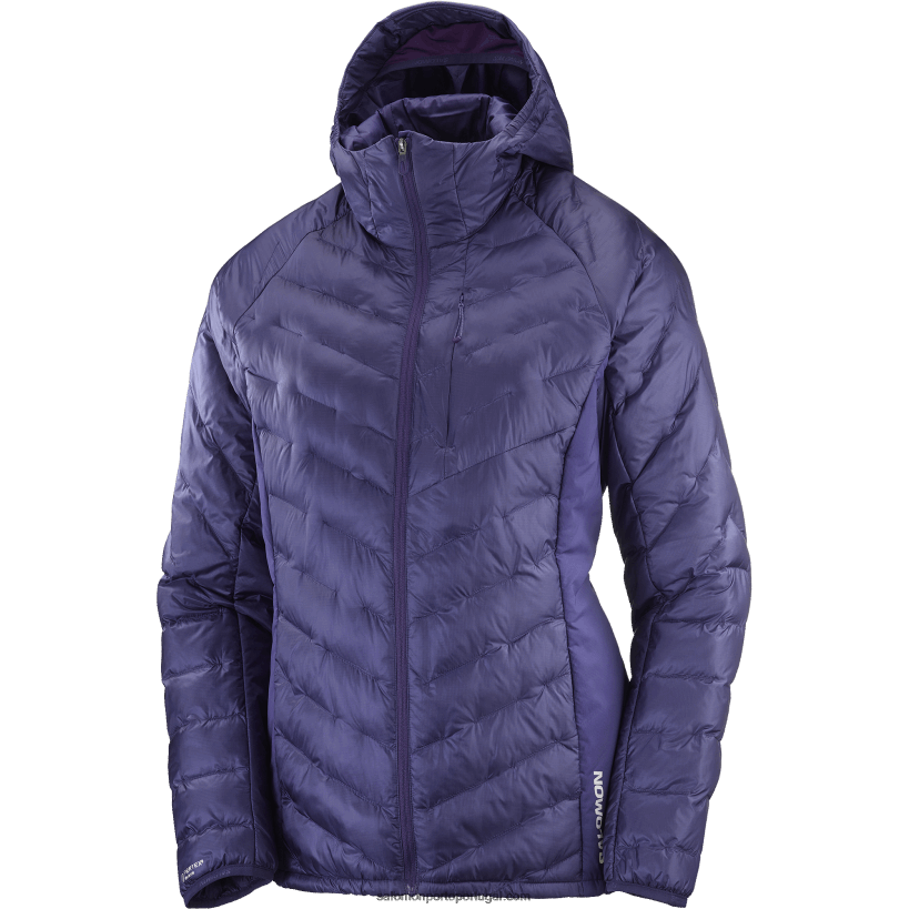 Salomon jaqueta com capuz feminina - contorno primaloft 04D6V8834 aura astral