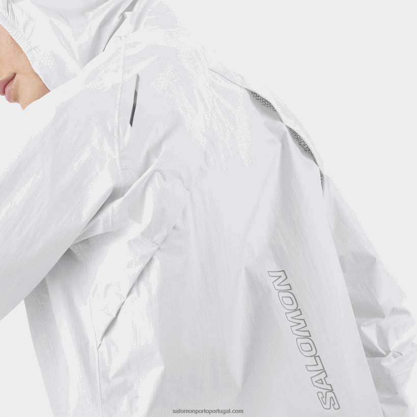 Salomon jaqueta shell feminina - bonatti impermeável 04D6V8837 branco