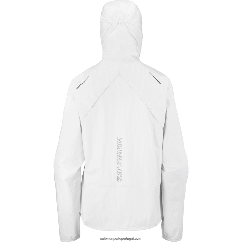 Salomon jaqueta shell feminina - bonatti impermeável 04D6V8837 branco